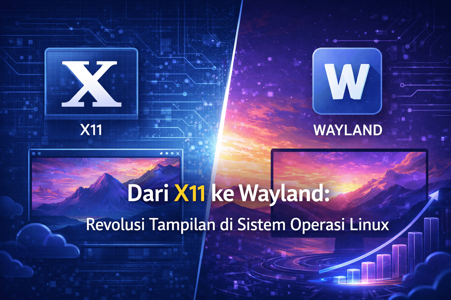 Dari X11 ke Wayland: Revolusi Tampilan di Sistem Operasi Linux